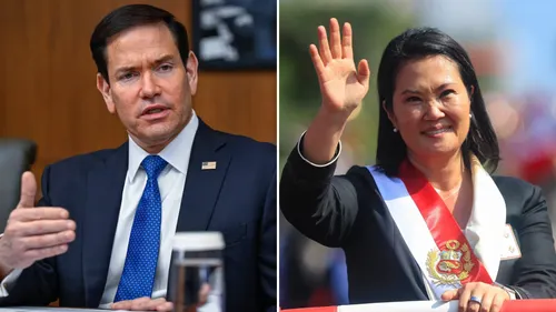 Marco Rubio felicita a Keiko Fujimori tras asumir la Presidencia del Perú