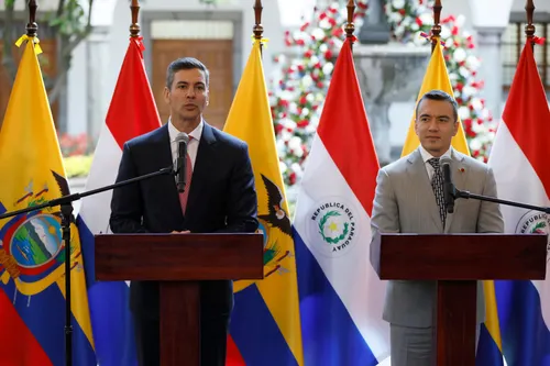 Ecuador y Paraguay consolidan una alianza estratégica regional para combatir al crimen organizado transnacional