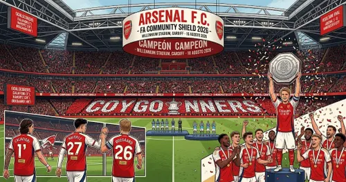Arsenal conquista la Community Shield tras aplastar al Manchester City en Cardiff