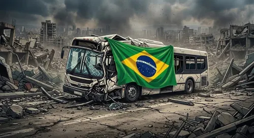 Grave vuelco de autobús en la sierra de Río de Janeiro deja al menos diez víctimas mortales