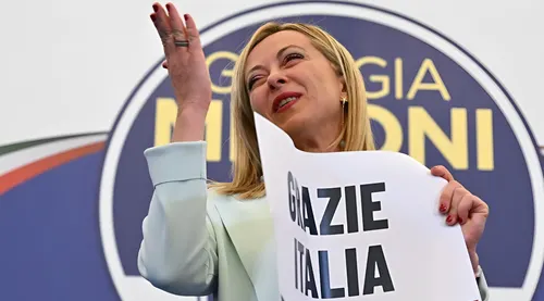 Giorgia Meloni rinde homenaje a los trabajadores italiano en el aniversario de la tragedia de Marcinelle