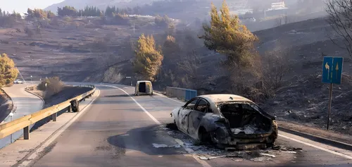 Incendio forestal asola la costa de Croacia y fuerza la evacuación masiva de turistas