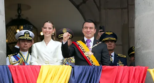 Duelo en la familia presidencial de Ecuador: la primera dama pierde a su hijo
