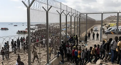 Aumenta la preocupación en Ceuta ante los persistentes intentos de cruce ilegal en la frontera