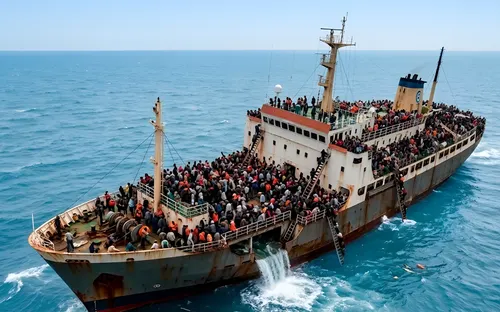 Naufragio en Chipre: al menos seis muertos tras volcar un ferry con 270 personas a bordo