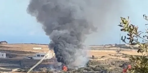 Tres muertos tras un trágico impacto de un helicóptero privado en una isla de Grecia