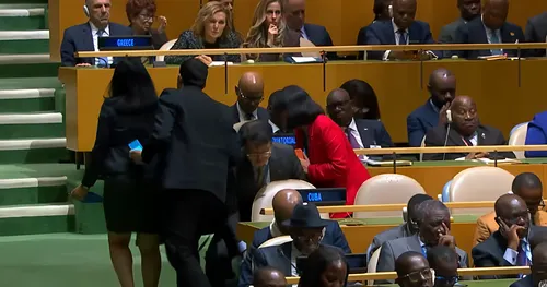 Trump declara a Cuba "Estado fallido" en la ONU y los delegados castristas abandonan la sala