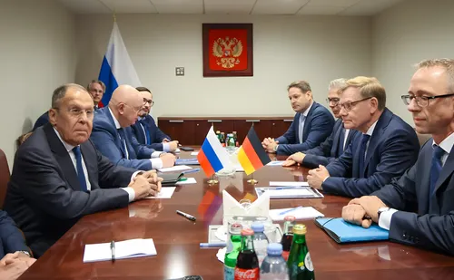 Lavrov y su homólogo alemán se reúnen en la ONU por primera vez en más de cuatro años