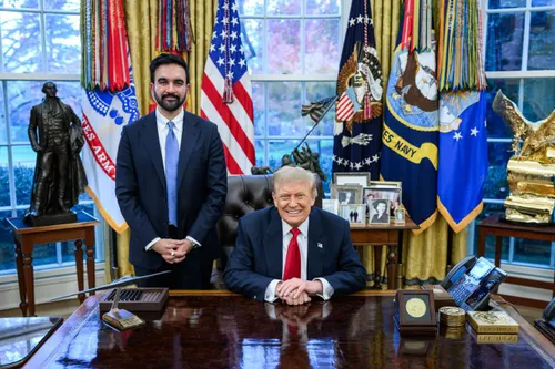 Trump se reunirá este lunes con el alcalde de Nueva York, Zohran Mamdani en Gracie Mansion