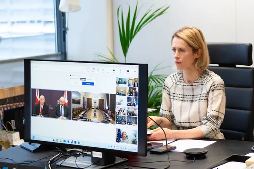 Kaja Kallas pide a la Unión Europea elevar la presión sobre Vladímir Putin ante la escalada contra Europa