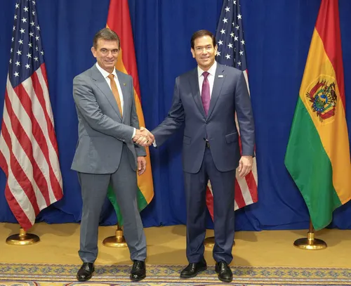 Marco Rubio ratifica el respaldo de Estados Unidos al plan de reformas de Rodrigo Paz en Bolivia