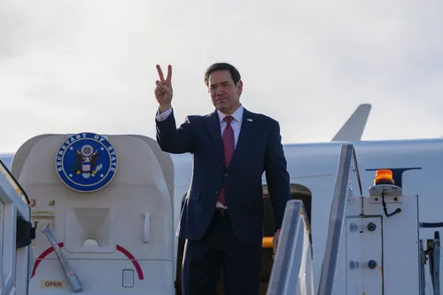 Marco Rubio inicia una gira diplomática por Asia Central e India en medio de tensiones geopolíticas globales