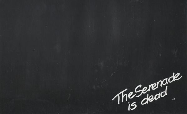 The Serenade Is Dead