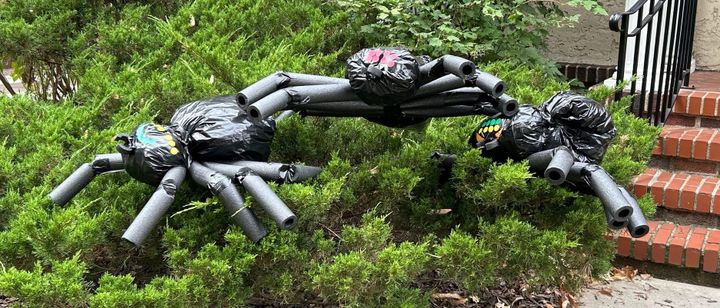 Halloween spider craft