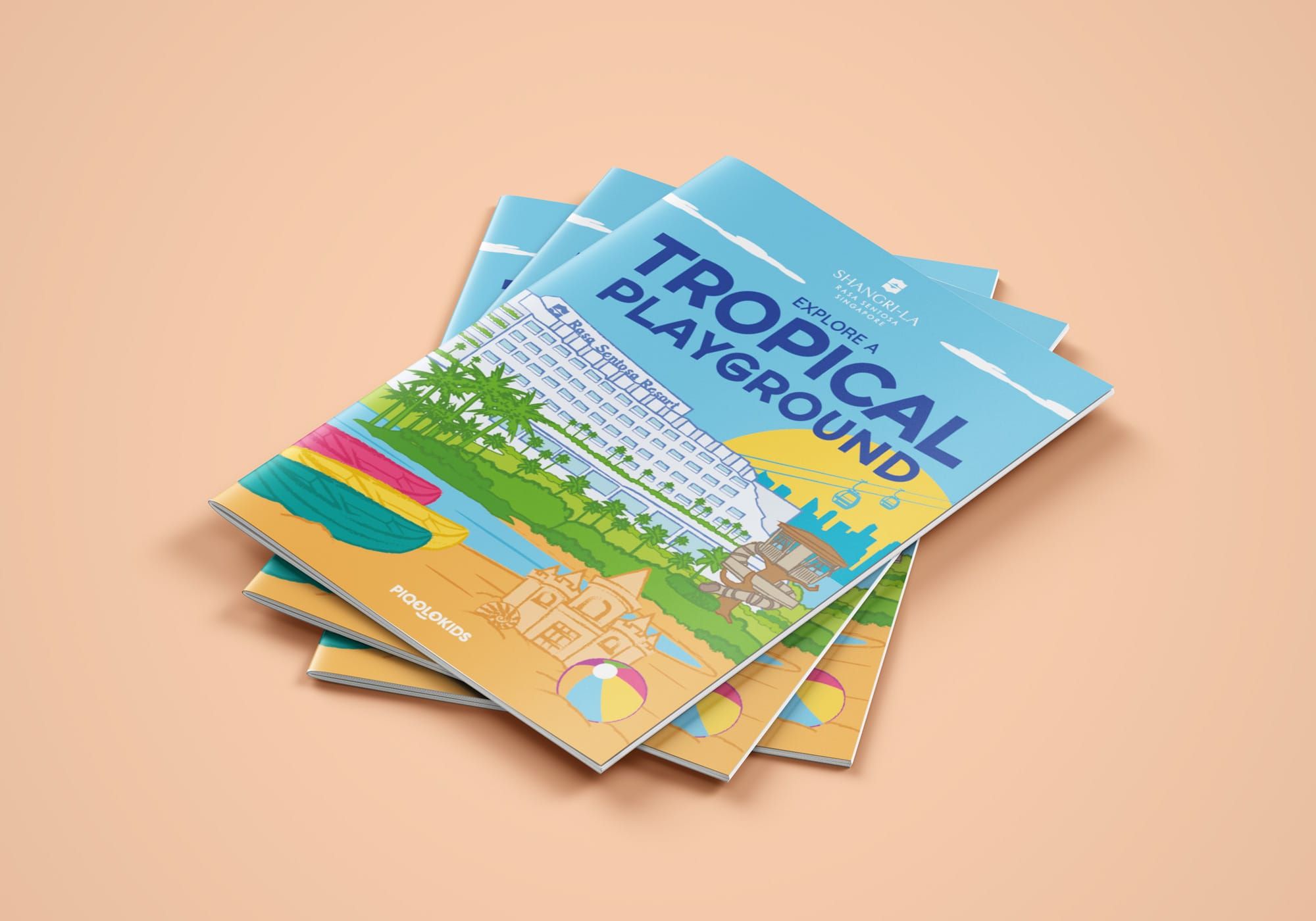 Explore A Tropical Playground: Bespoke Kids Activity Book