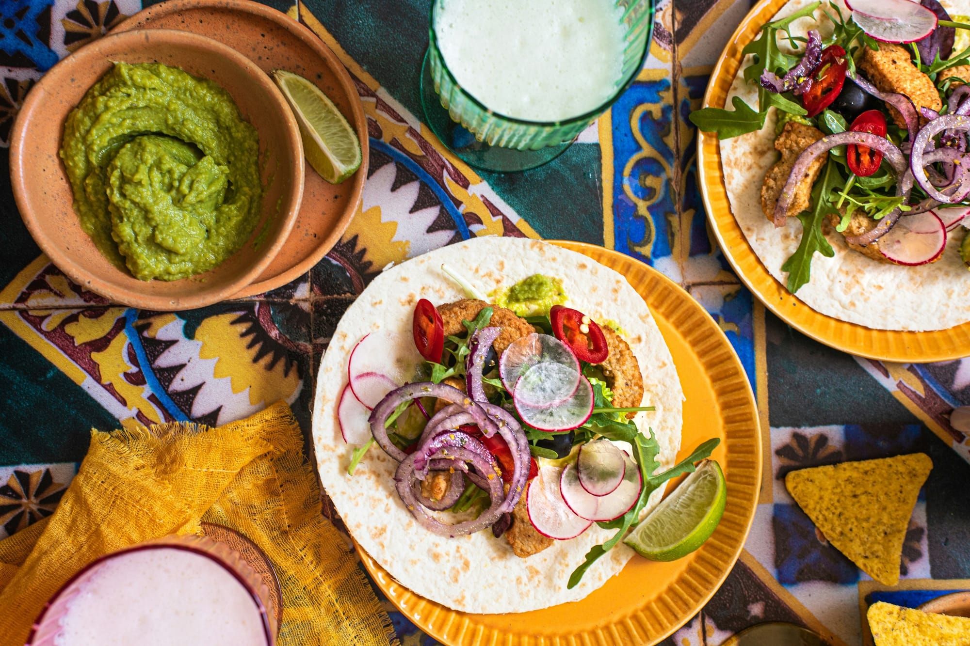 Mexican Food Themed Kids Activity Placemat for Family-Friendly Restaurants