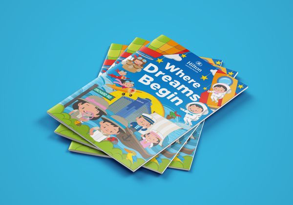 Where Dreams Begin: A Whimsical Bespoke Children's Activity Book