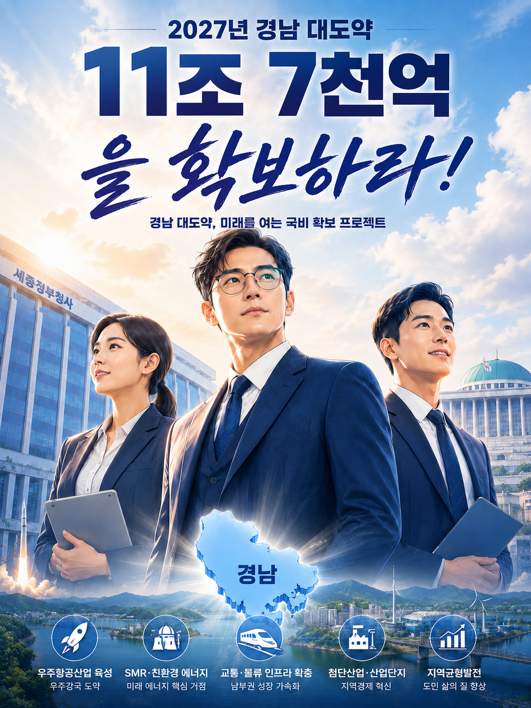 2027년, 11조 7000억을 확보하라!