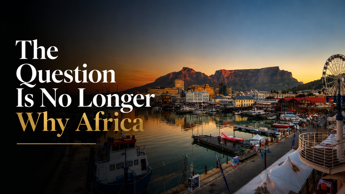 The Question Is No Longer Why Africa