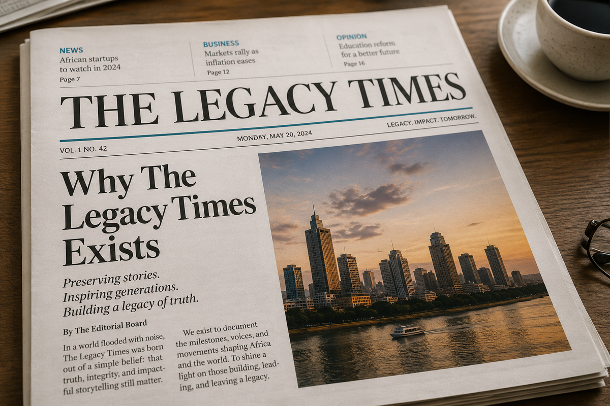 Why The Legacy Times Exists