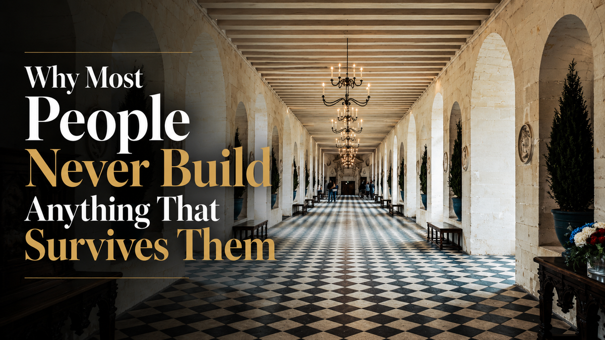 Why Most People Never Build Anything That Survives Them