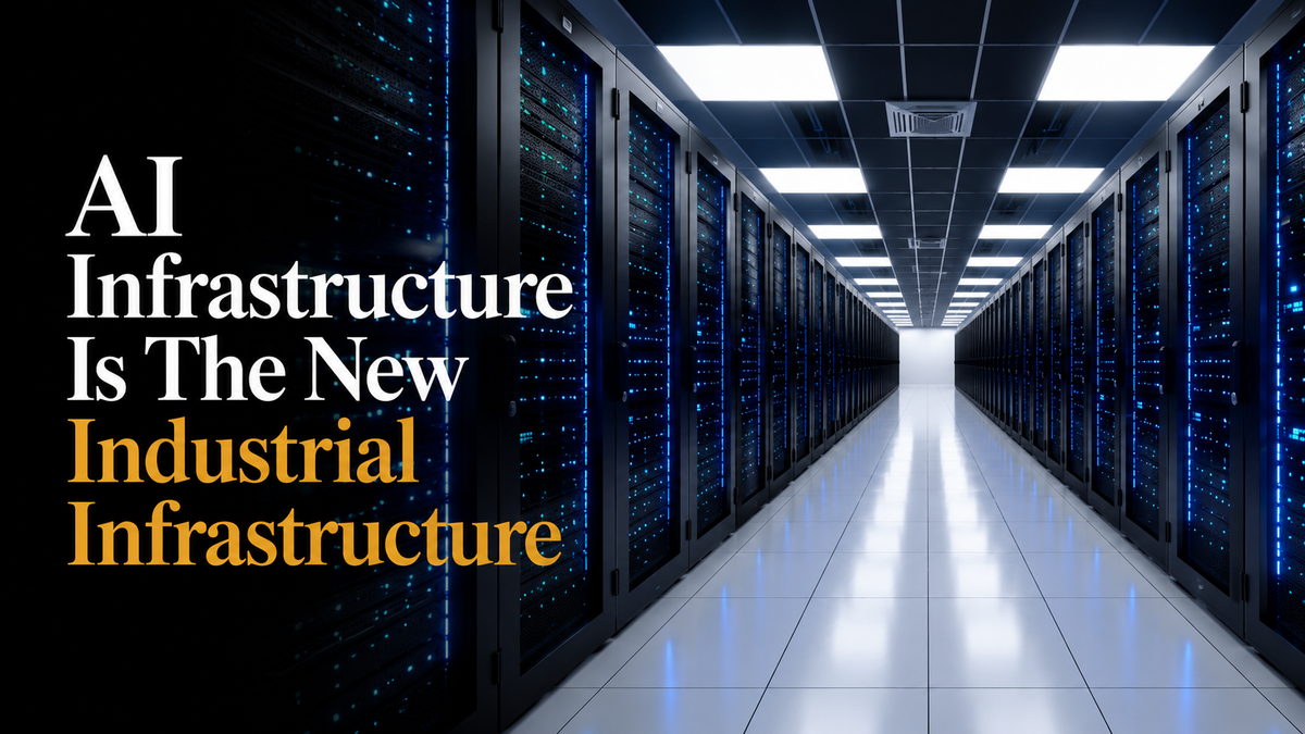 AI Infrastructure Is The New Industrial Infrastructure