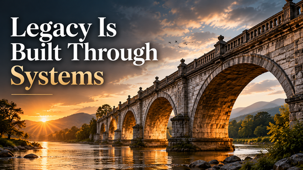 Legacy Is Built Through Systems