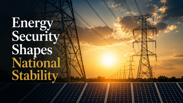 Energy Security Shapes National Stability