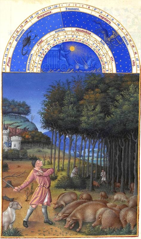 From the Très Riches Heures du Duc de Berry