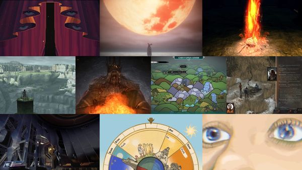 Collage of screenshots from various games