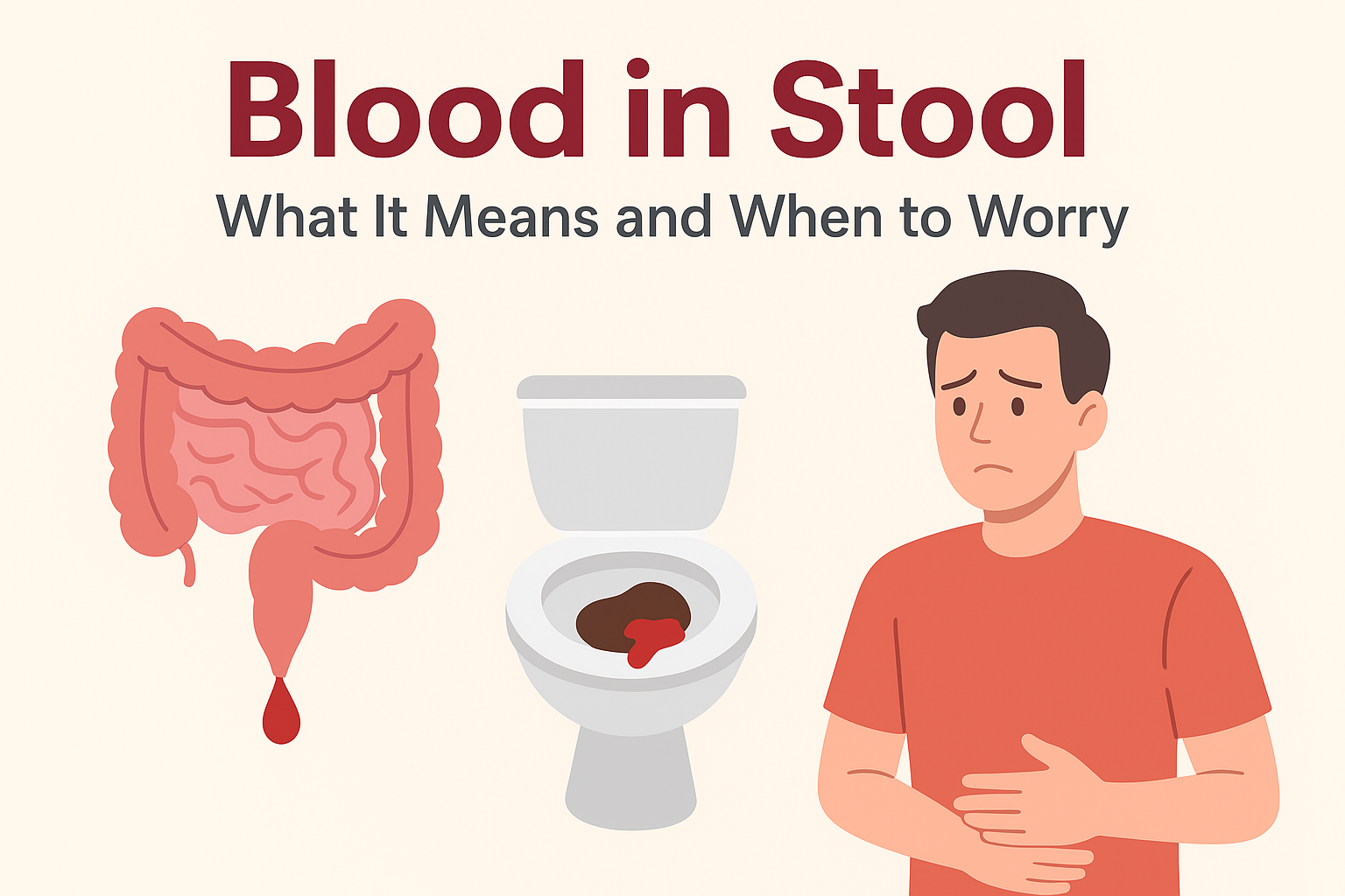 Blood in Stool: What It Means and When to Worry