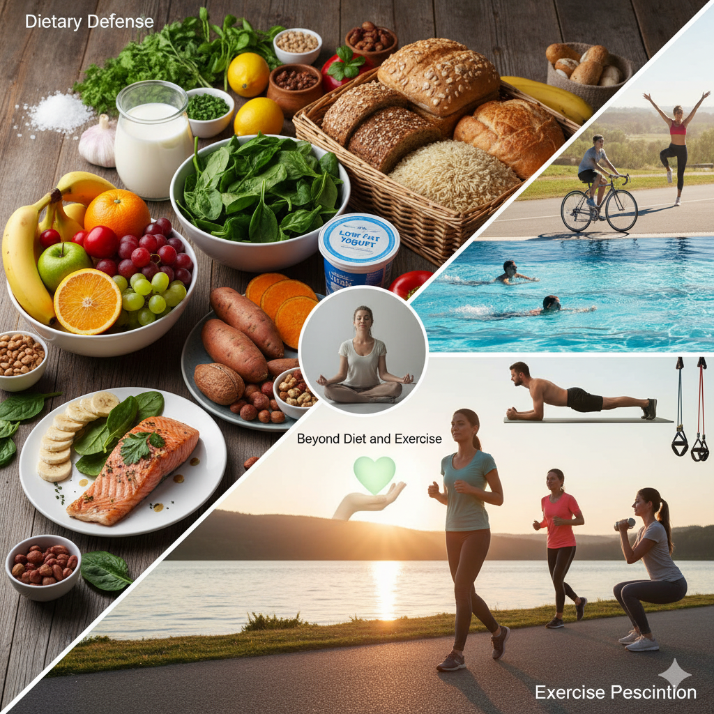 Lower Your Blood Pressure: The Essential Diet and Exercise Guide