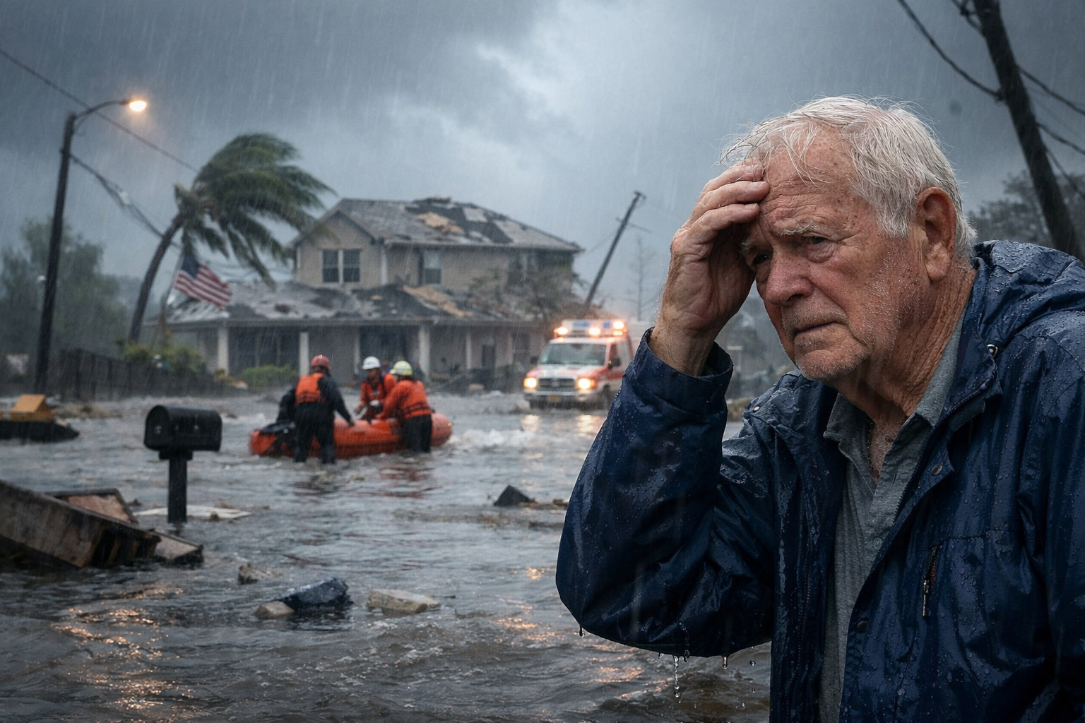 The Long Shadow of Hurricanes: Heavy Rain Linked to Higher Death Rates in Seniors