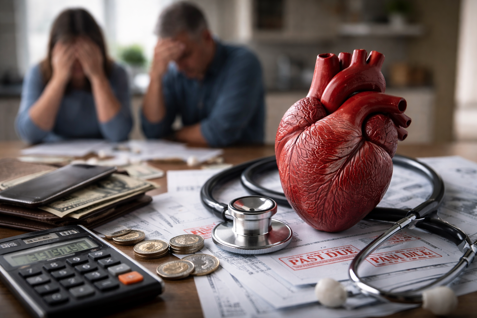 How Money Worries and Food Insecurity Can Age Your Heart Faster