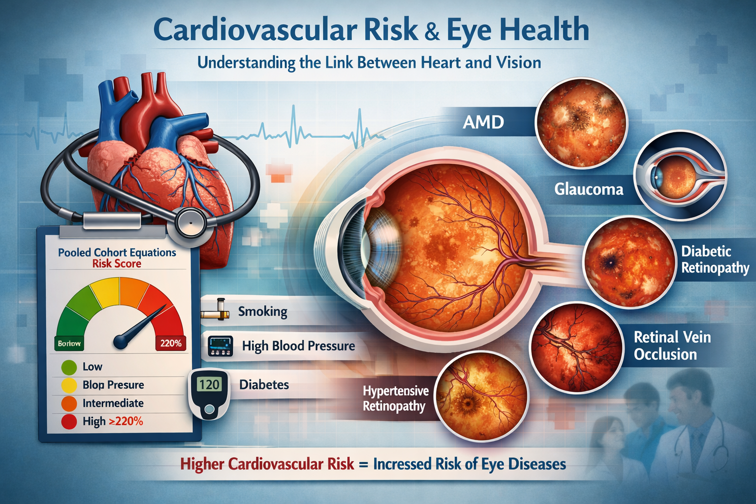 Cardiovascular Risk Scores and Eye Health: Understanding the Link Between Heart and Vision