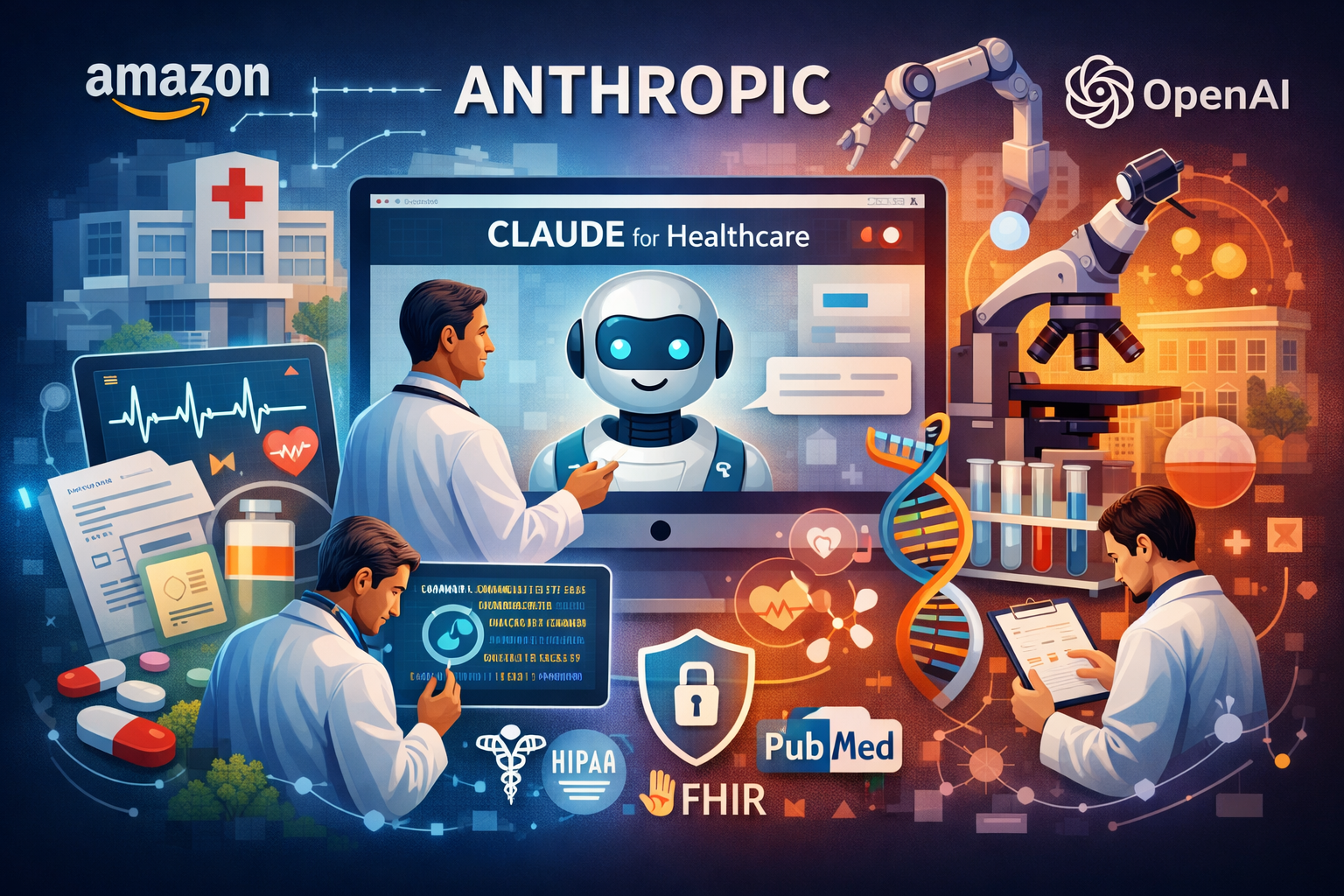 Anthropic Launches Claude for Healthcare and Life Sciences to Rival OpenAI