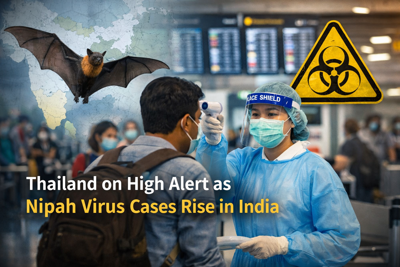 Thailand on High Alert as Nipah Virus Cases Rise in India