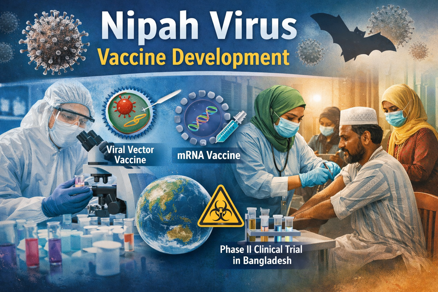Nipah Virus Vaccine Development: Current Research, Clinical Trials, and Future Prospects