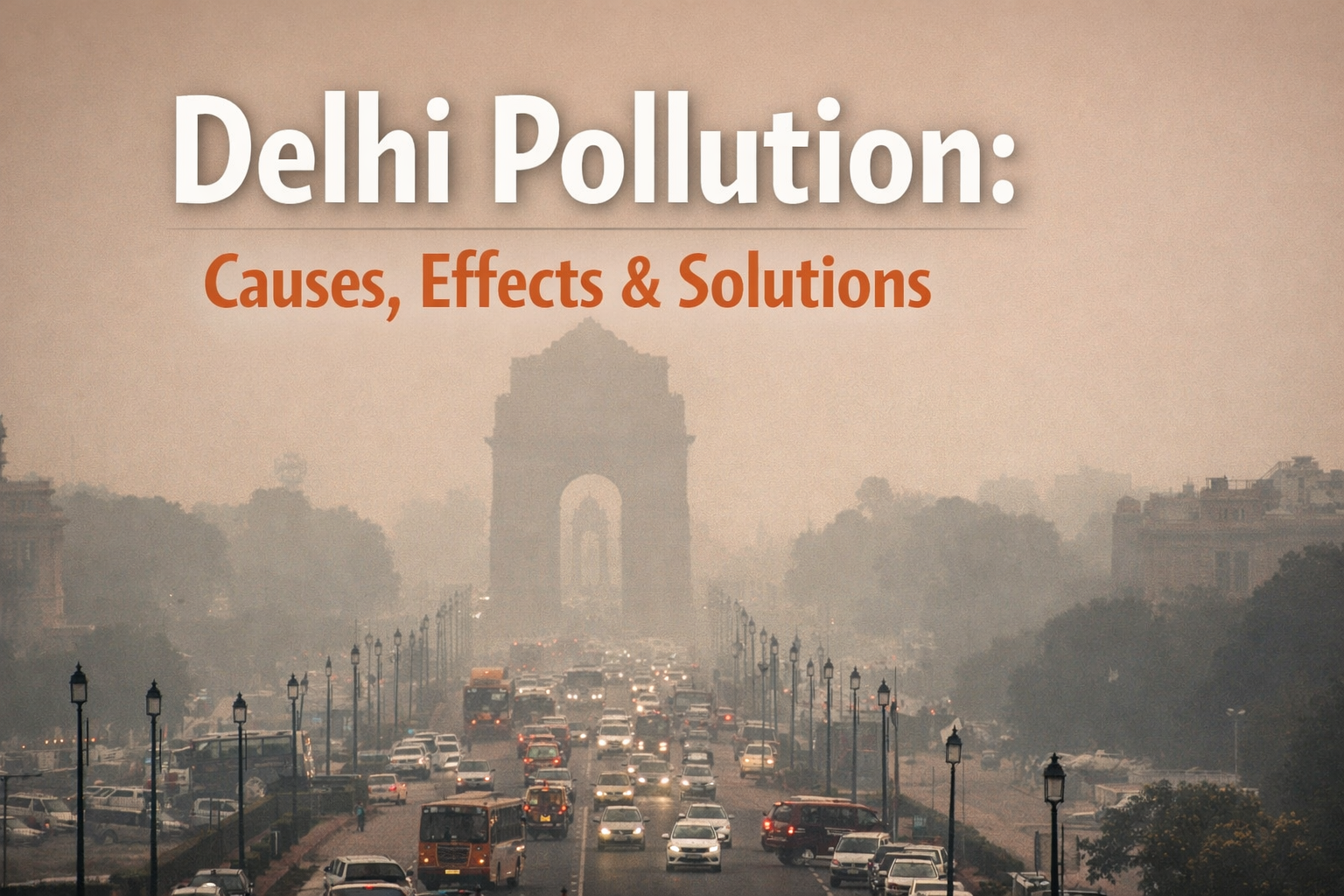 Delhi Pollution: Causes, Effects, and Solutions