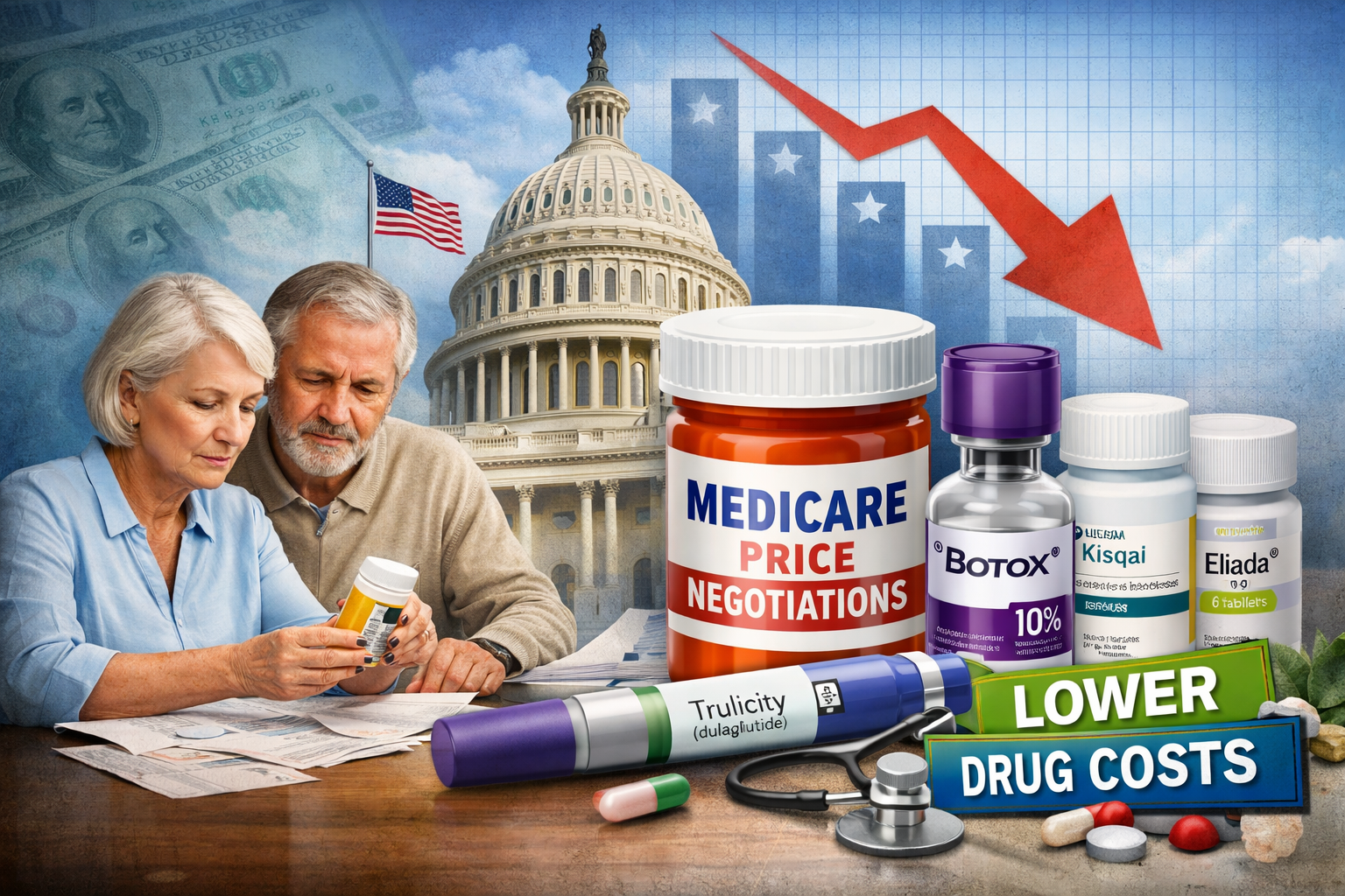 Medicare to Negotiate Lower Prices for Botox and 14 Other High-Cost Prescription Drugs
