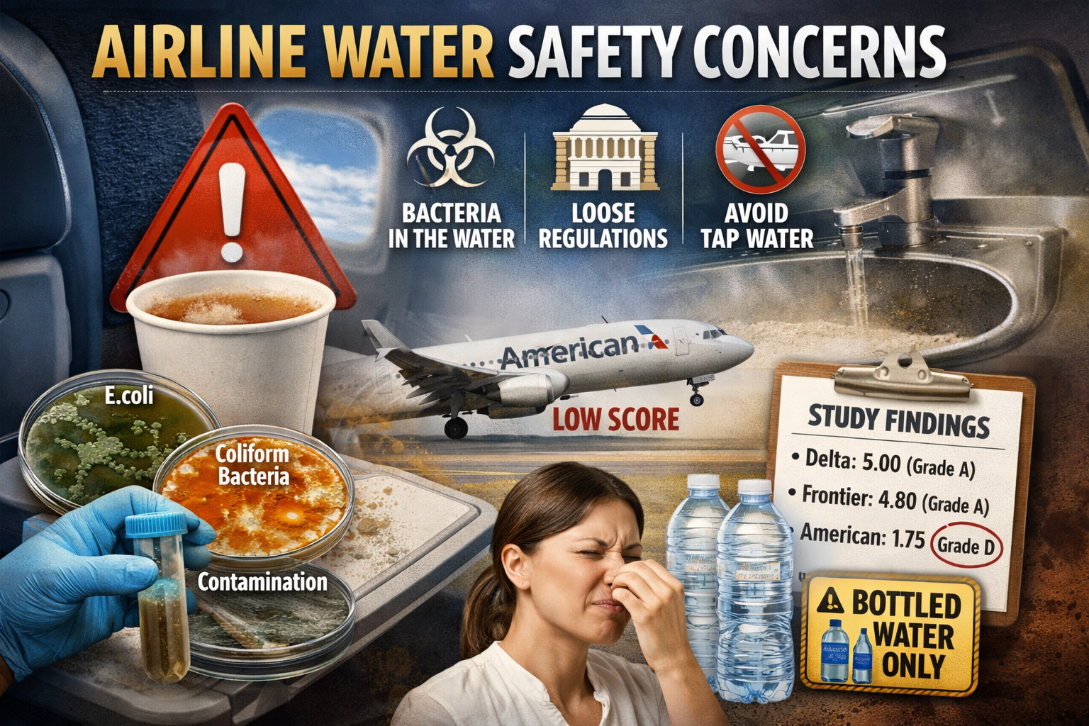 Airline Drinking Water Safety in 2026: Why Passengers Should Think Twice Before Ordering Coffee or Tea