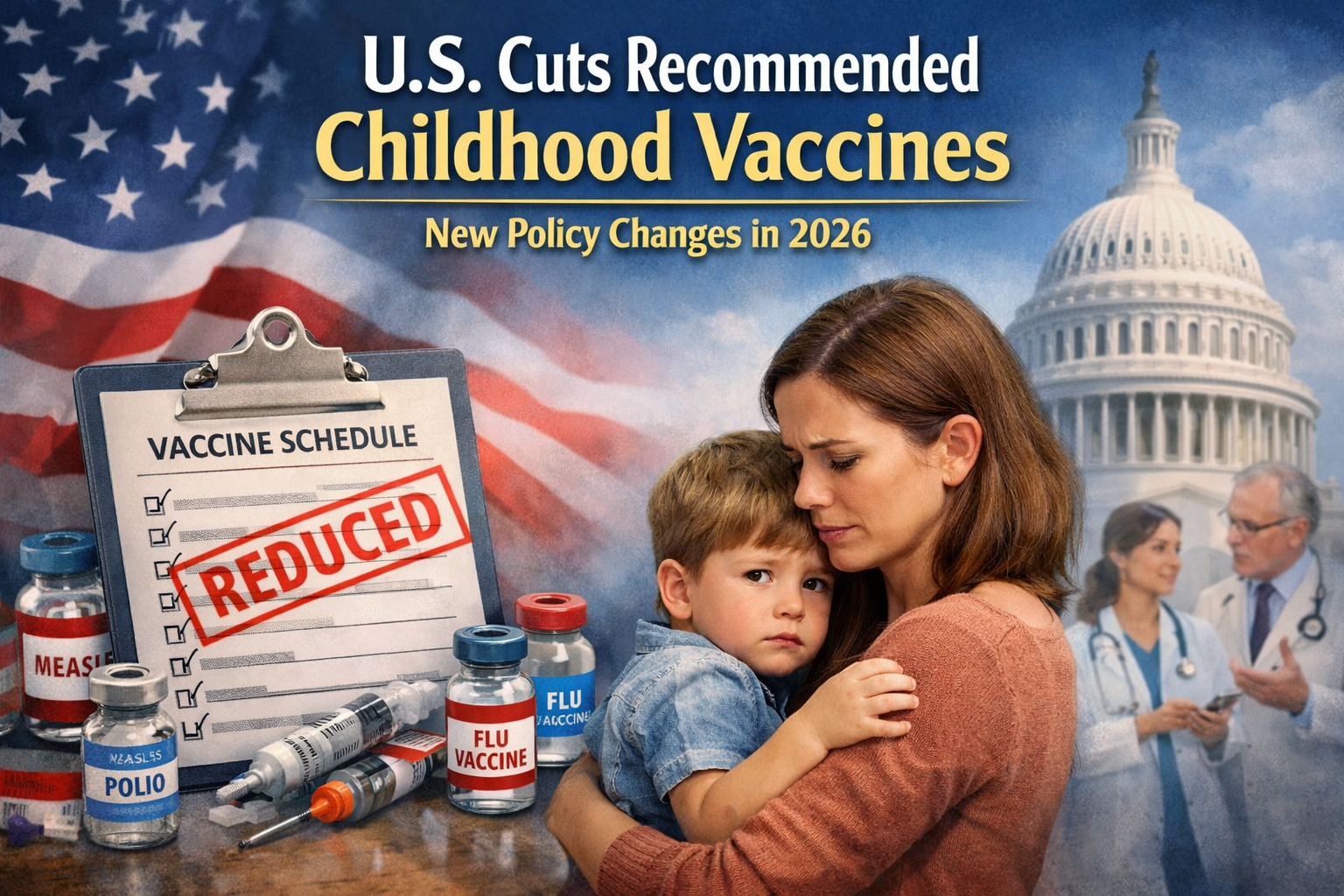 U.S. Cuts Recommended Childhood Vaccines: What Parents Need to Know in 2026