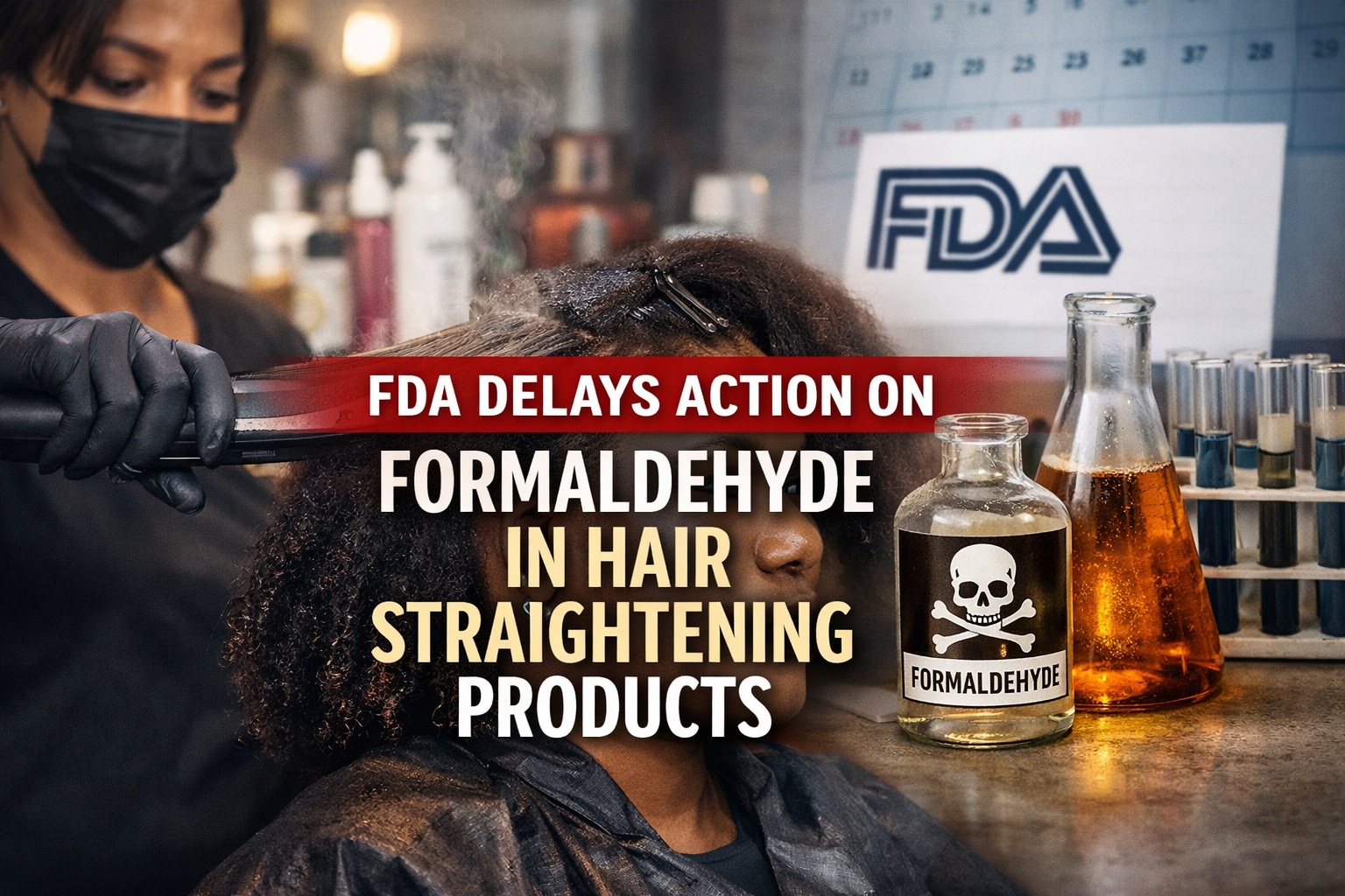 FDA Delays Action on Formaldehyde in Hair Straightening Products as Health Concerns Grow