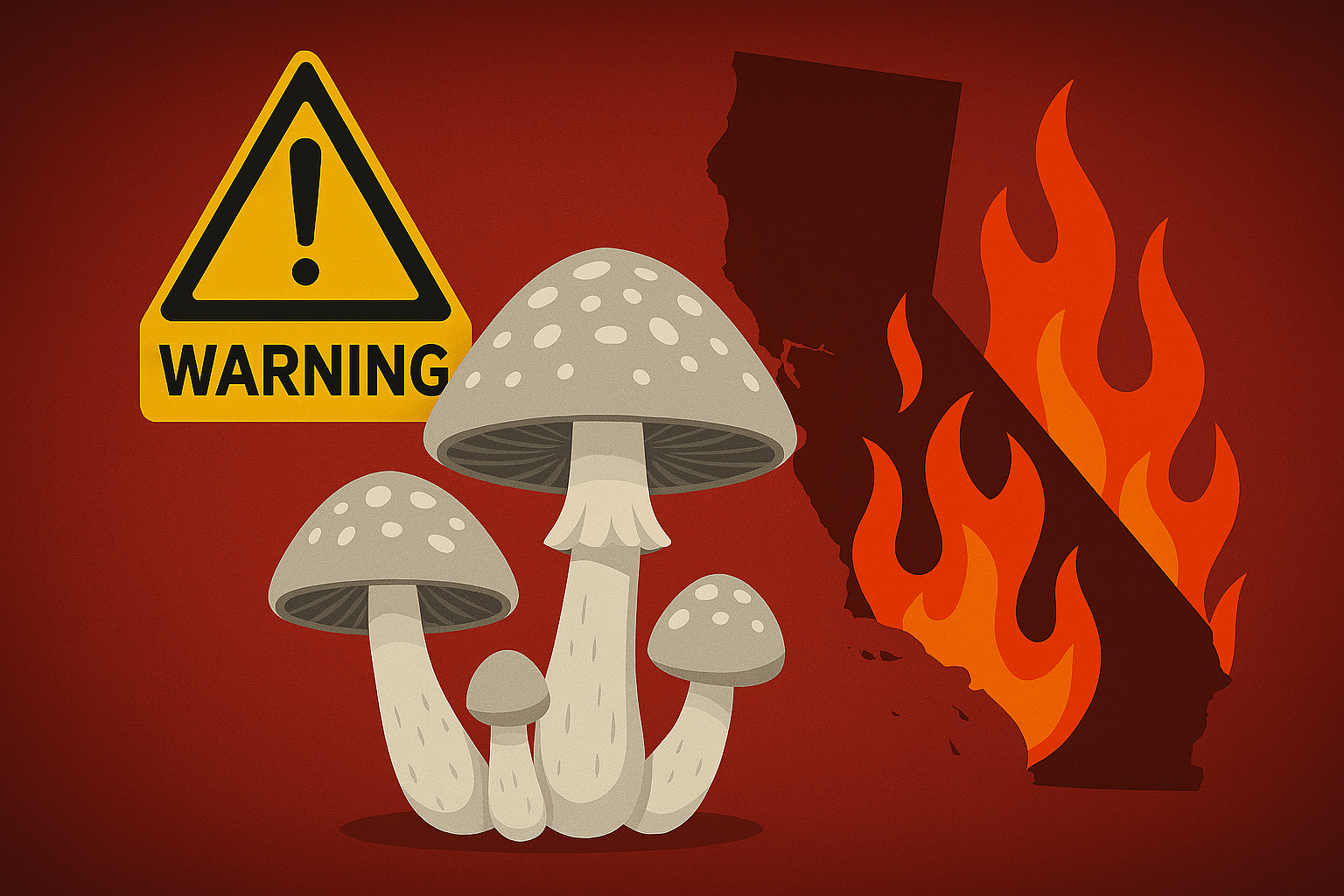 California Issues Urgent Warning as Deadly Wild Mushroom Poisonings Rise