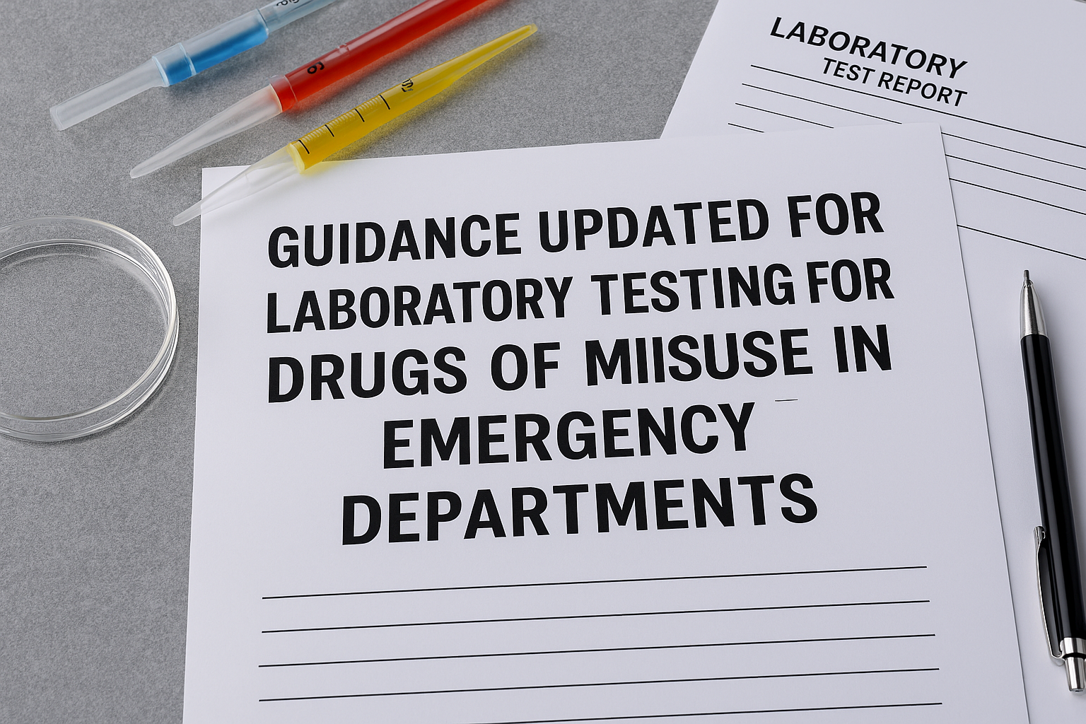 Rethinking Drug Misuse Testing in Emergency Departments: What the New Laboratory Guidelines Mean