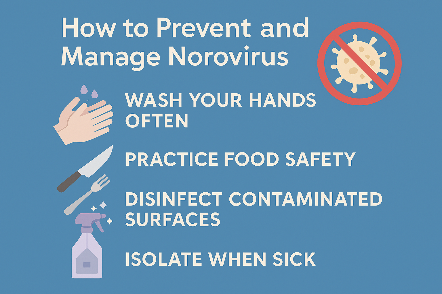 How to Prevent and Manage Norovirus: What You Need to Know About the Stomach Bug