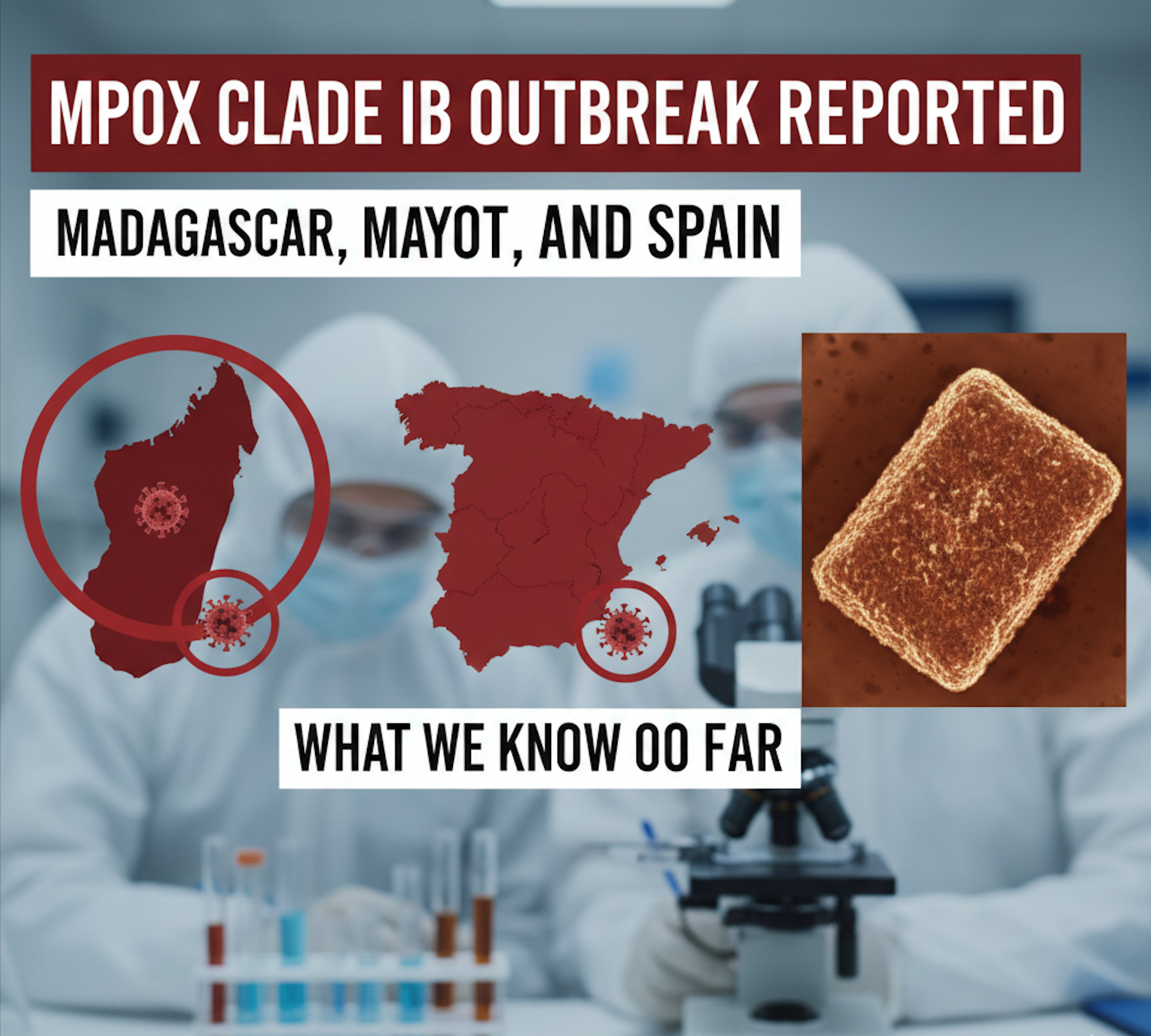 Mpox Clade Ib Outbreak Reported in Madagascar, Mayotte, and Spain: What We Know So Far
