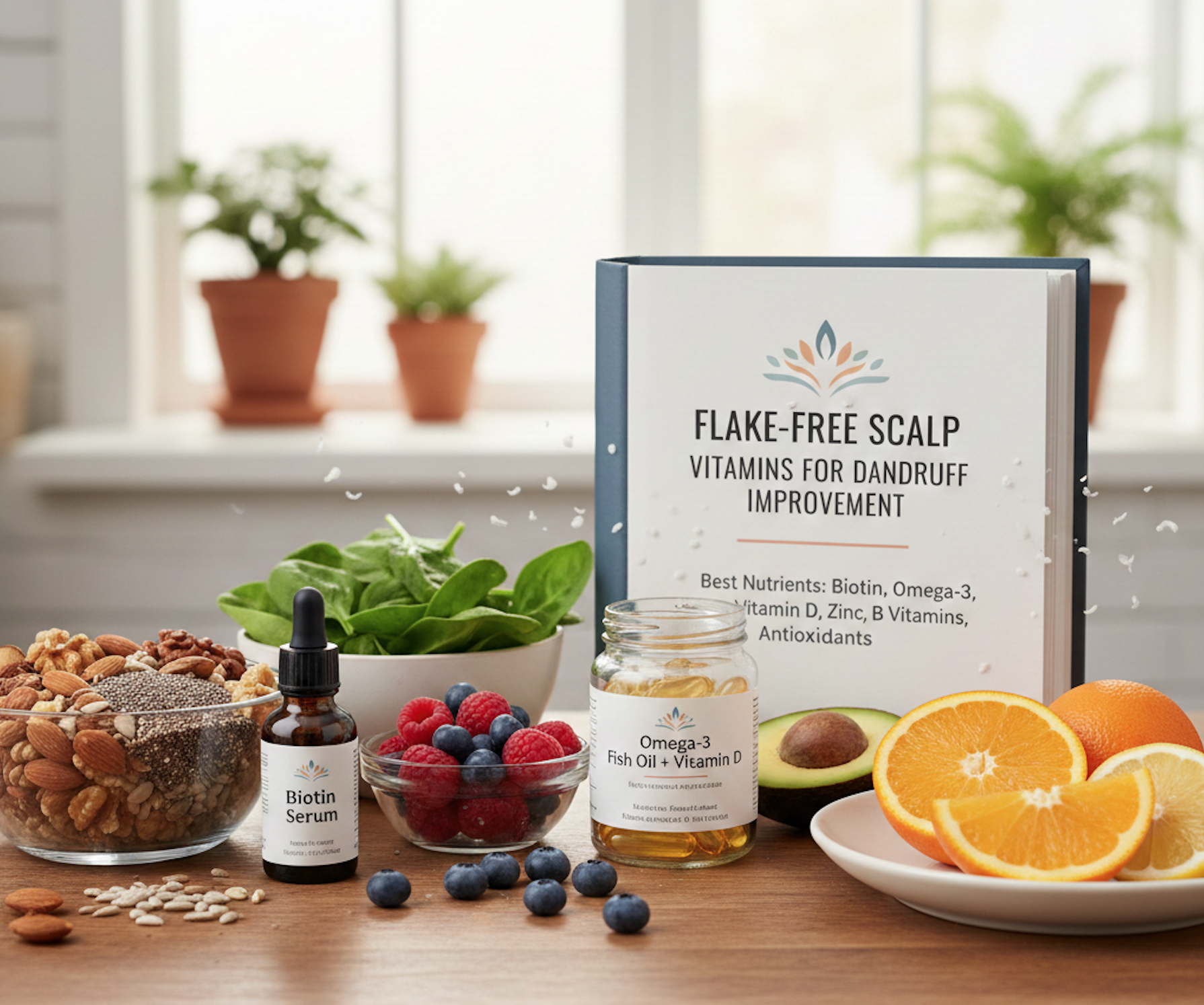 Vitamins for Dandruff Improvement: Best Nutrients for a Healthy, Flake-Free Scalp