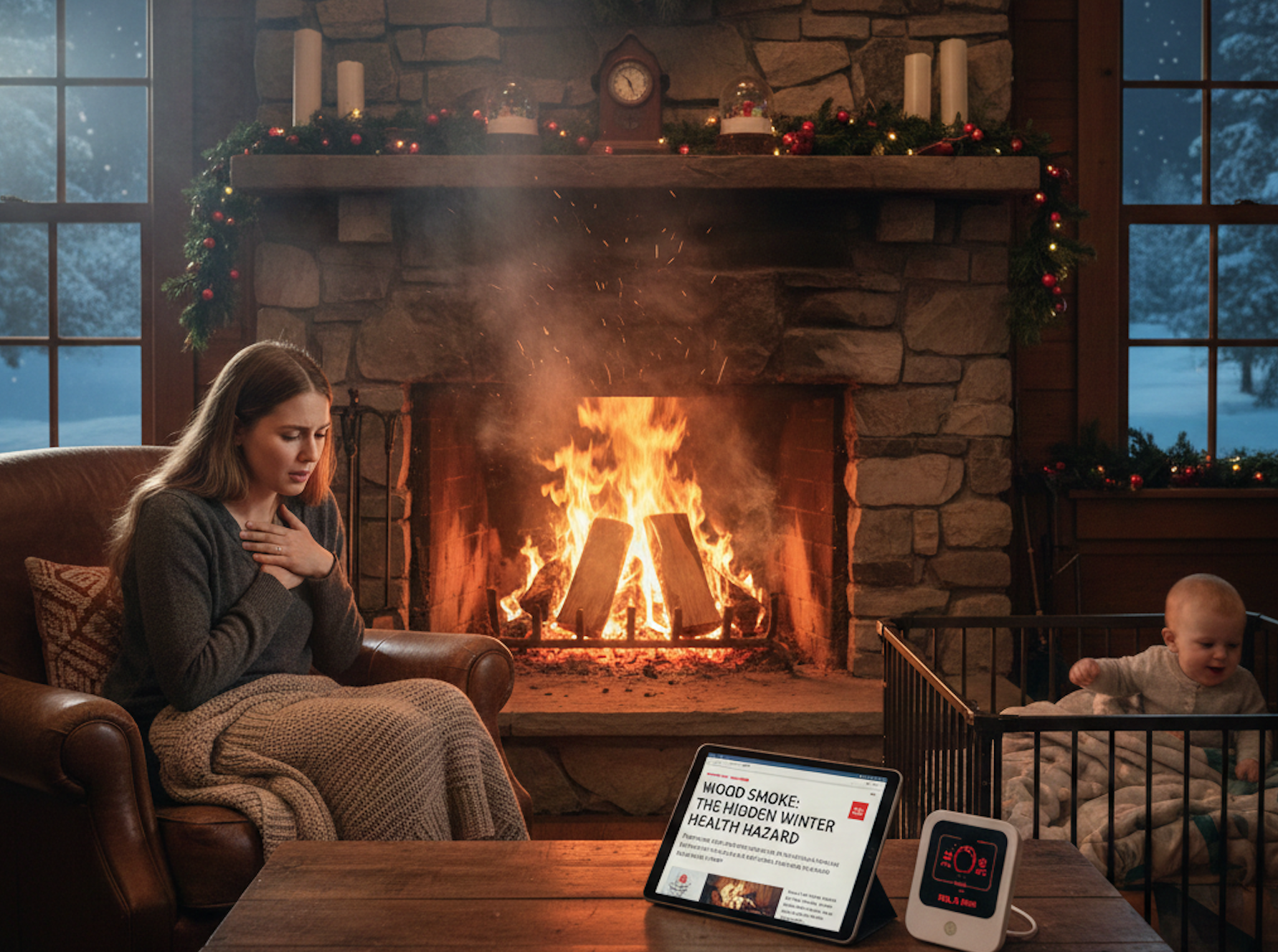 Burning Wood Indoors May Be a Bigger Health Risk Than You Think