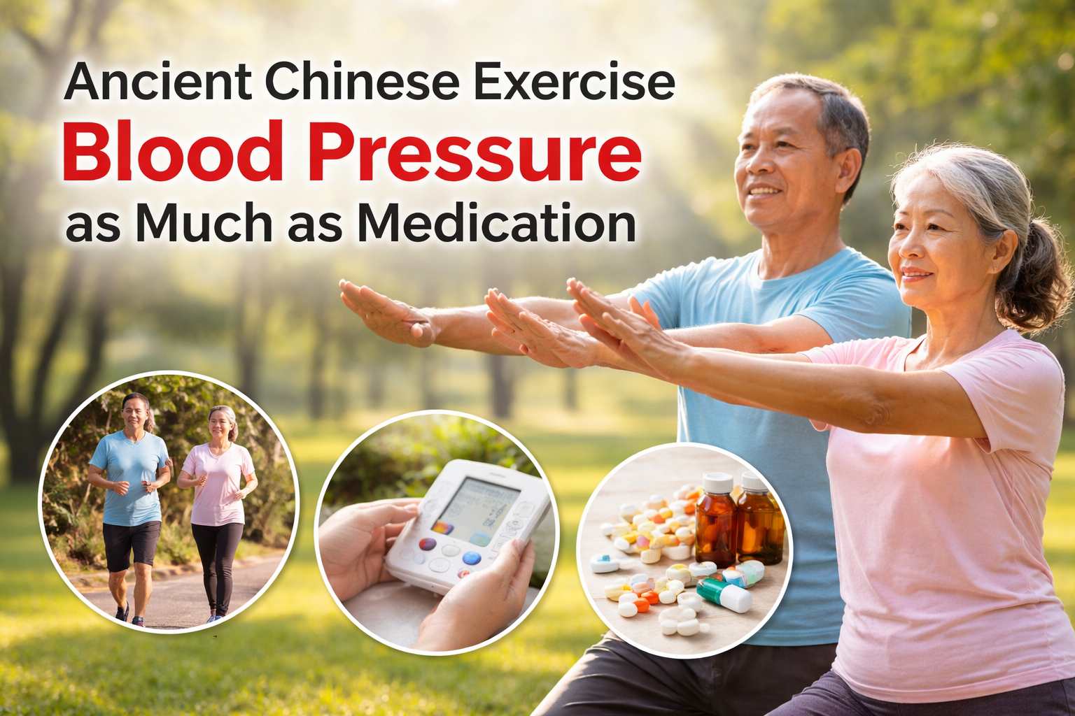 Ancient Chinese Mind Body Exercise Rivals Medication for Blood Pressure Control, Clinical Trial Finds